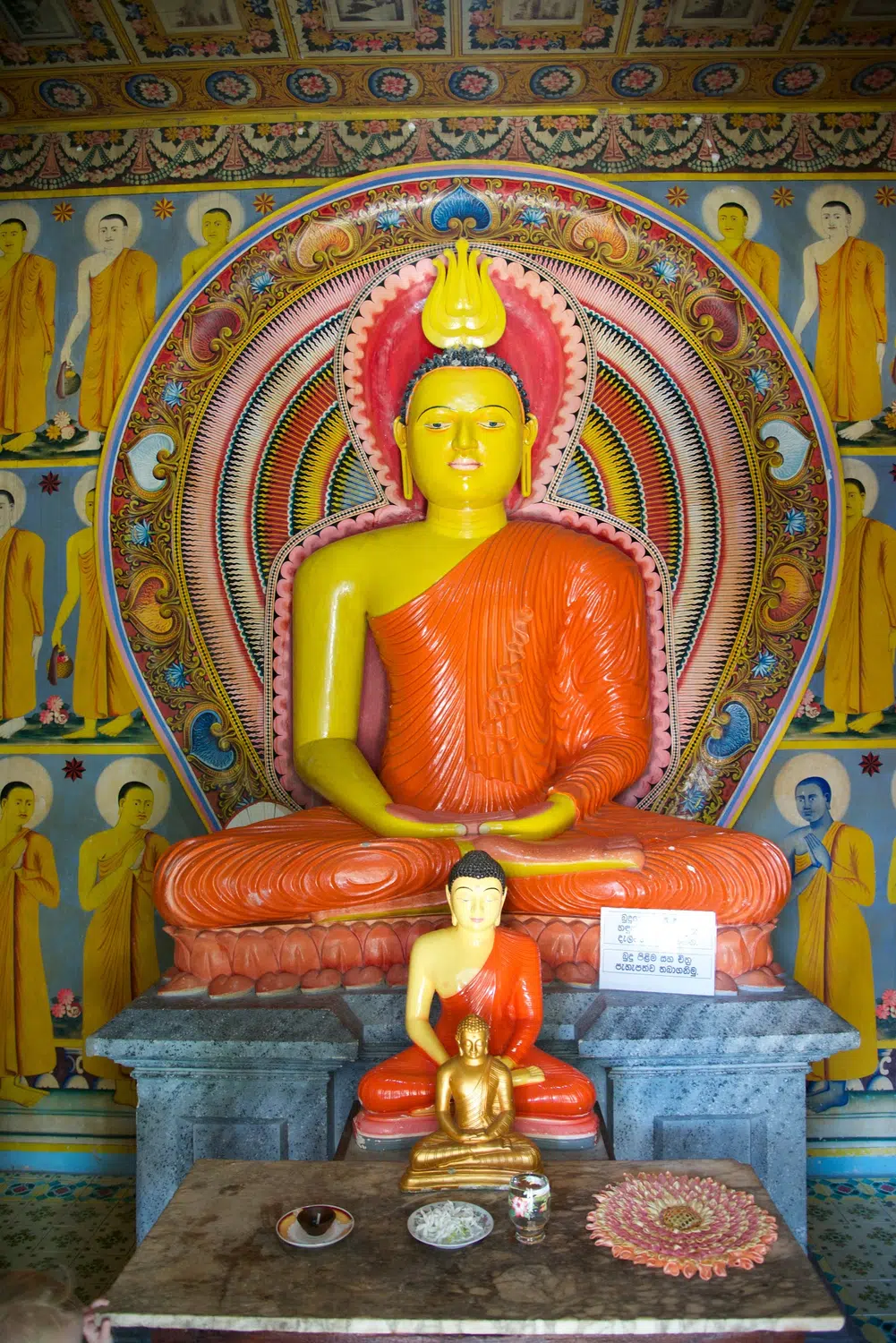Sri Lanka Buddhist temple and sacred shrine for Forest Monasteries and Ancient Temples