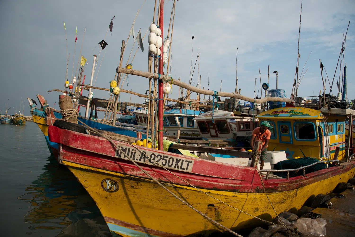 Sri Lanka fishing boats, market and coastal life for East Coast Family Discovery