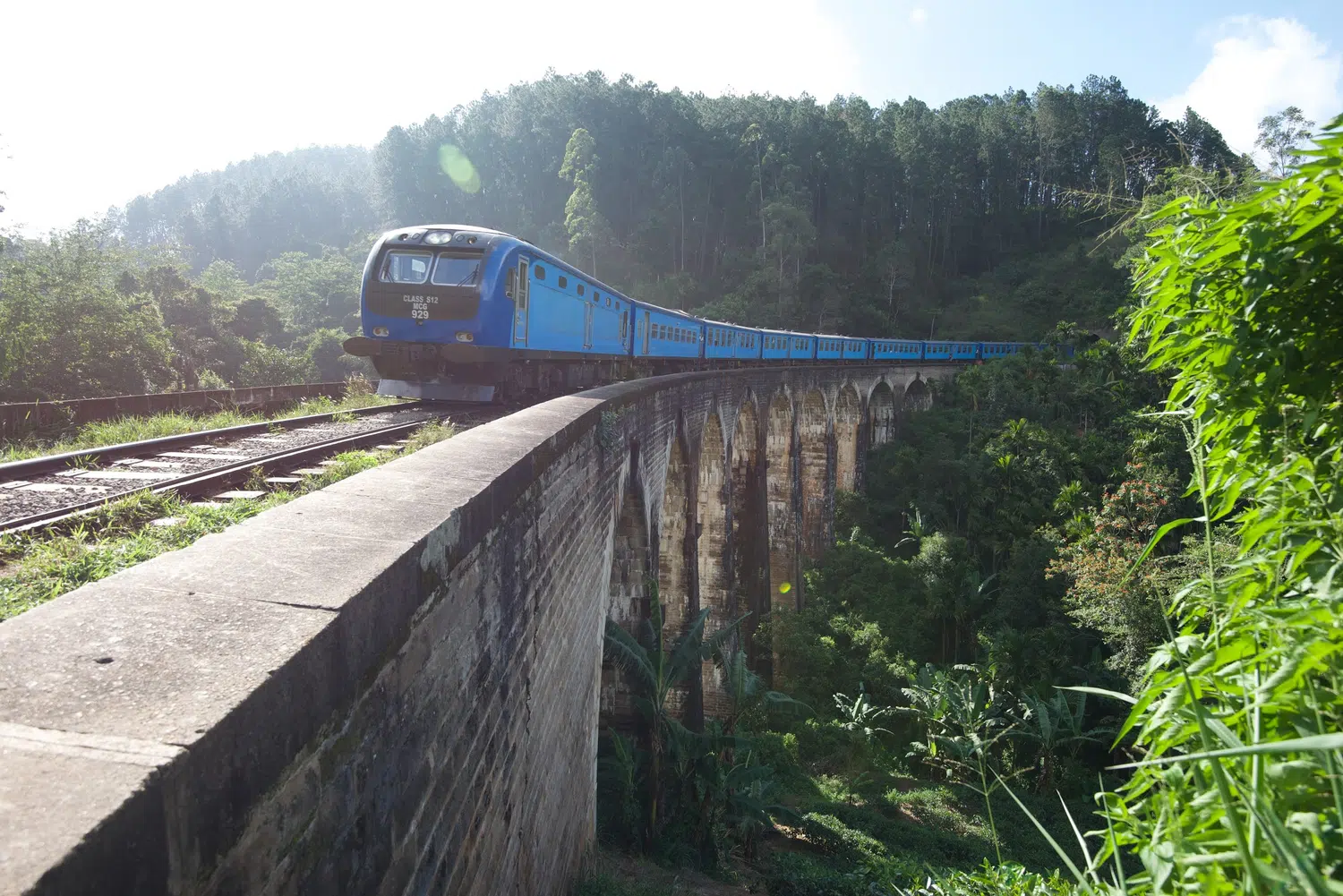 Sri Lanka scenic hill-country railway